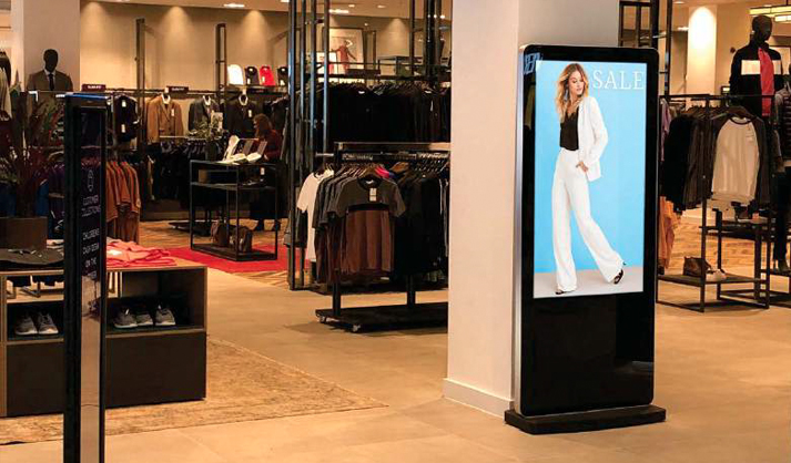 Digital signage Android Freestanding Digital Posters